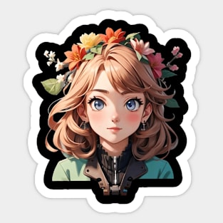 Flower girl Sticker